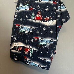 Navy Holiday Truck Pajama Pants - Unbranded